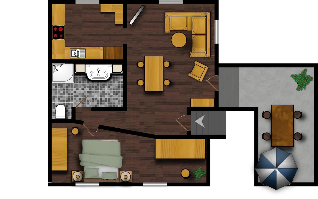 Lifestyle Apartment Kurort Steinbach-Hallenberg Bagian luar foto